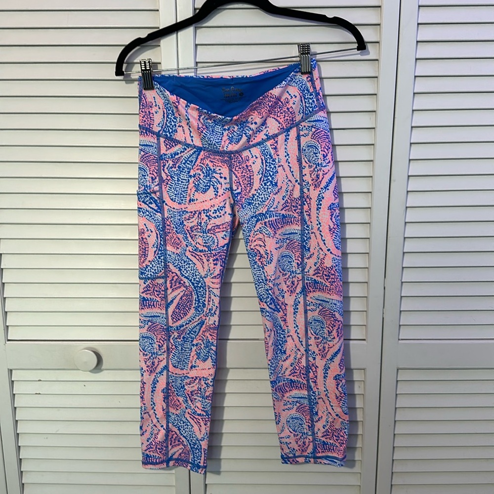 Lilly Pulitzer Luxletic cropped leggings S